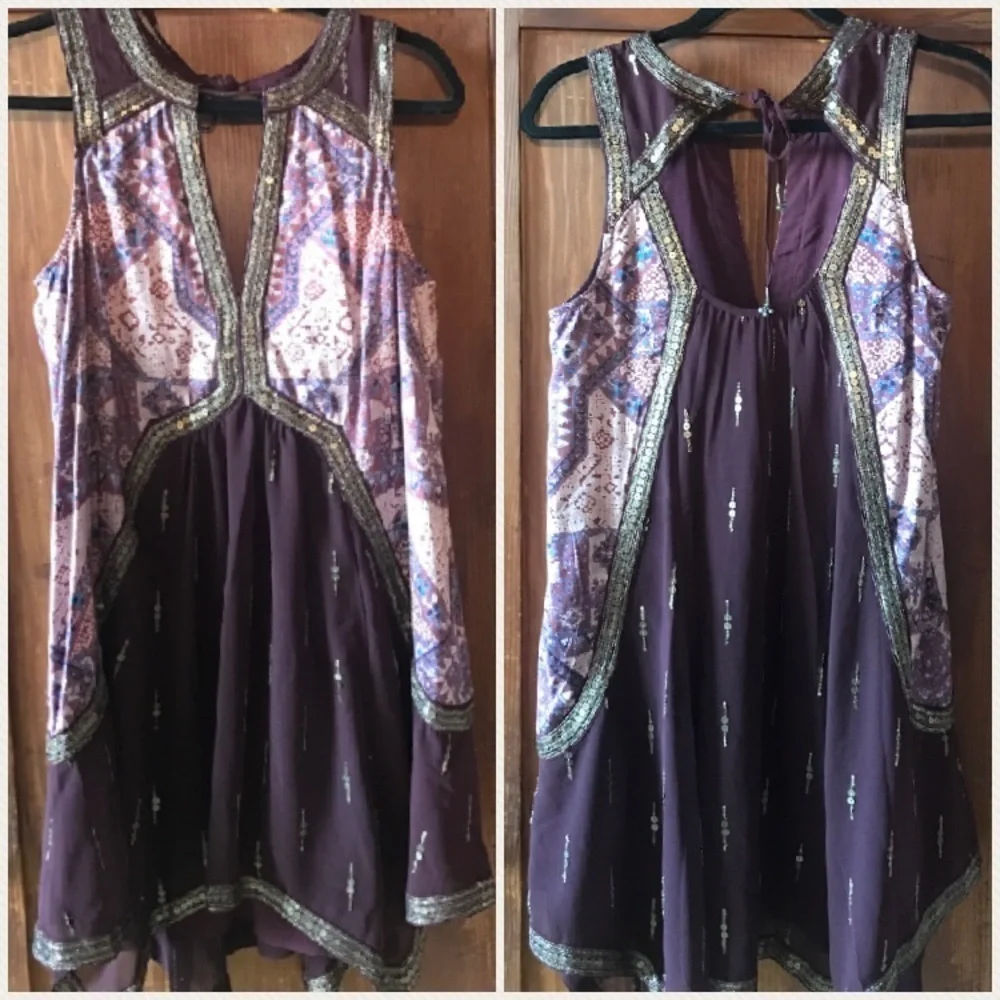 Free People Indian inspired boho dress